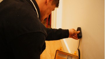 Rising damp treatment